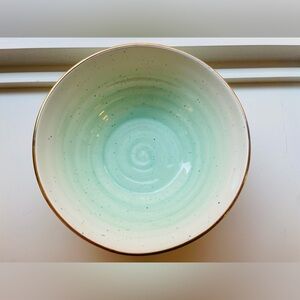 Like New! Anthropologie x Suite One Studio Mimira Stoneware Serving Bowl.